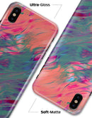 Liquid Abstract Paint Remix V19 - iPhone X Clipit Case