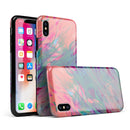 Liquid Abstract Paint Remix V19 - iPhone X Swappable Hybrid Case