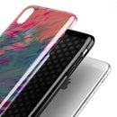 Liquid Abstract Paint Remix V19 - iPhone X Swappable Hybrid Case
