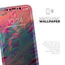 Liquid Abstract Paint Remix V19  - Protective Skin Wrap & Decal – Compatible with iPhone SE to iPhone 17 Pro Max (All Models)