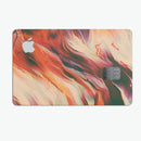 Liquid Abstract Paint Remix V1 - Premium Protective Decal Skin-Kit for the Apple Credit Card