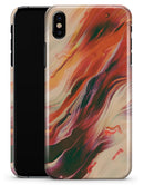 Liquid Abstract Paint Remix V1 - iPhone X Clipit Case