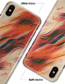 Liquid Abstract Paint Remix V1 - iPhone X Clipit Case
