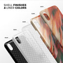 Liquid Abstract Paint Remix V1 - iPhone X Swappable Hybrid Case