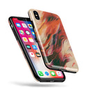 Liquid Abstract Paint Remix V1 - iPhone X Swappable Hybrid Case