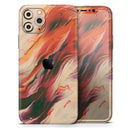 Liquid Abstract Paint Remix V1  - Protective Skin Wrap & Decal – Compatible with iPhone SE to iPhone 17 Pro Max (All Models)