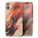 Liquid Abstract Paint Remix V1  - Protective Skin Wrap & Decal – Compatible with iPhone SE to iPhone 17 Pro Max (All Models)