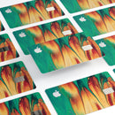 Liquid Abstract Paint Remix V20 - Premium Protective Decal Skin-Kit for the Apple Credit Card