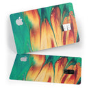 Liquid Abstract Paint Remix V20 - Premium Protective Decal Skin-Kit for the Apple Credit Card