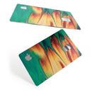 Liquid Abstract Paint Remix V20 - Premium Protective Decal Skin-Kit for the Apple Credit Card