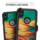 Liquid Abstract Paint Remix V20 - Skin Kit for the iPhone OtterBox Cases