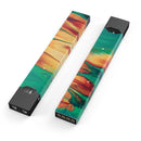 Liquid Abstract Paint Remix V20 - Premium Decal Protective Skin-Wrap Sticker compatible with the Juul Labs vaping device
