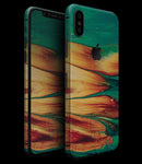 Liquid Abstract Paint Remix V20 - iPhone XS MAX, XS/X, 8/8+, 7/7+, 5/5S/SE Skin-Kit (All iPhones Available)