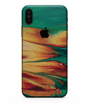 Liquid Abstract Paint Remix V20 - iPhone XS MAX, XS/X, 8/8+, 7/7+, 5/5S/SE Skin-Kit (All iPhones Available)