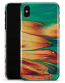 Liquid Abstract Paint Remix V20 - iPhone X Clipit Case