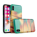 Liquid Abstract Paint Remix V20 - iPhone X Swappable Hybrid Case