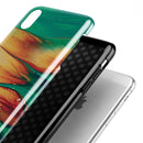 Liquid Abstract Paint Remix V20 - iPhone X Swappable Hybrid Case