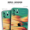 Liquid Abstract Paint Remix V20 - Skin-Kit compatible with the Apple iPhone 13, 13 Pro Max, 13 Mini, 13 Pro, iPhone 12, iPhone 11 (All iPhones Available)