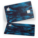 Liquid Abstract Paint Remix V21 - Premium Protective Decal Skin-Kit for the Apple Credit Card