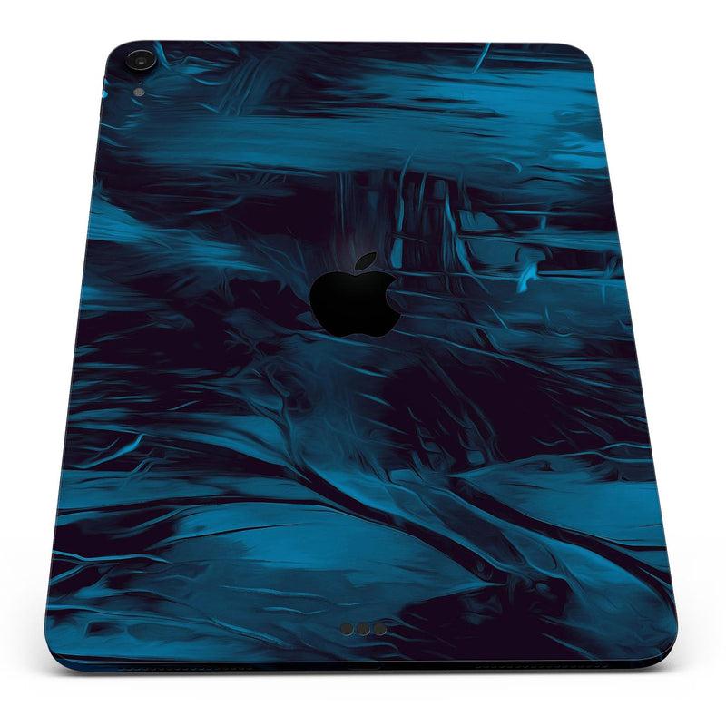Liquid Abstract Paint Remix V21 - Full Body Skin Decal for the Apple iPad Pro 12.9", 11", 10.5", 9.7", Air or Mini (All Models Available)