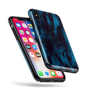 Liquid Abstract Paint Remix V21 - iPhone X Swappable Hybrid Case