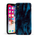 Liquid Abstract Paint Remix V21 - iPhone X Swappable Hybrid Case