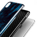 Liquid Abstract Paint Remix V21 - iPhone X Swappable Hybrid Case