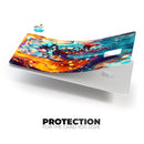 Liquid Abstract Paint Remix V22 - Premium Protective Decal Skin-Kit for the Apple Credit Card
