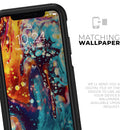 Liquid Abstract Paint Remix V22 - Skin Kit for the iPhone OtterBox Cases