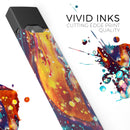 Liquid Abstract Paint Remix V22 - Premium Decal Protective Skin-Wrap Sticker compatible with the Juul Labs vaping device