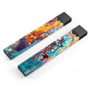 Liquid Abstract Paint Remix V22 - Premium Decal Protective Skin-Wrap Sticker compatible with the Juul Labs vaping device