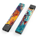 Liquid Abstract Paint Remix V22 - Premium Decal Protective Skin-Wrap Sticker compatible with the Juul Labs vaping device