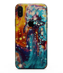 Liquid Abstract Paint Remix V22 - iPhone XS MAX, XS/X, 8/8+, 7/7+, 5/5S/SE Skin-Kit (All iPhones Available)