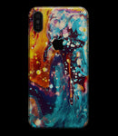 Liquid Abstract Paint Remix V22 - iPhone XS MAX, XS/X, 8/8+, 7/7+, 5/5S/SE Skin-Kit (All iPhones Available)
