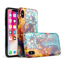 Liquid Abstract Paint Remix V22 - iPhone X Swappable Hybrid Case