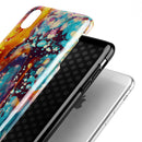 Liquid Abstract Paint Remix V22 - iPhone X Swappable Hybrid Case