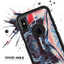 Liquid Abstract Paint Remix V23 - Skin Kit for the iPhone OtterBox Cases