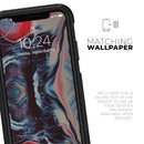 Liquid Abstract Paint Remix V23 - Skin Kit for the iPhone OtterBox Cases