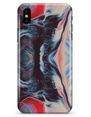Liquid Abstract Paint Remix V23 - iPhone X Clipit Case