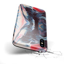 Liquid Abstract Paint Remix V23 - iPhone X Swappable Hybrid Case