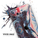 Liquid Abstract Paint Remix V23  - Protective Skin Wrap & Decal – Compatible with iPhone SE to iPhone 17 Pro Max (All Models)