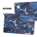 Liquid Abstract Paint Remix V24 - Premium Protective Decal Skin-Kit for the Apple Credit Card