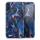 Liquid Abstract Paint Remix V24  - Protective Skin Wrap & Decal – Compatible with iPhone SE to iPhone 17 Pro Max (All Models)