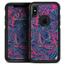 Liquid Abstract Paint Remix V25 - Skin Kit for the iPhone OtterBox Cases