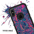Liquid Abstract Paint Remix V25 - Skin Kit for the iPhone OtterBox Cases