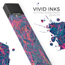 Liquid Abstract Paint Remix V25 - Premium Decal Protective Skin-Wrap Sticker compatible with the Juul Labs vaping device
