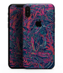 Liquid Abstract Paint Remix V25 - iPhone XS MAX, XS/X, 8/8+, 7/7+, 5/5S/SE Skin-Kit (All iPhones Available)
