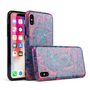 Liquid Abstract Paint Remix V25 - iPhone X Swappable Hybrid Case