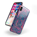 Liquid Abstract Paint Remix V25 - iPhone X Swappable Hybrid Case