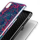 Liquid Abstract Paint Remix V25 - iPhone X Swappable Hybrid Case